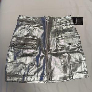Metallic Skirt Size S